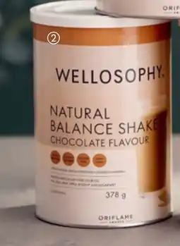 Oriflame Wellosophy Natural Balance Shake Chocolate Flavour tilbud