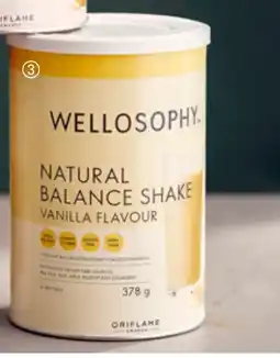 Oriflame Wellosophy Natural Balance Shake Vanilla Flavour tilbud