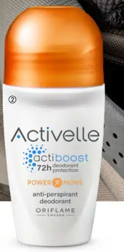 Oriflame Activelle Power Move Anti- perspirant Deodorant tilbud