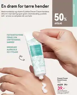 Oriflame Dream Cream Hand Cream tilbud