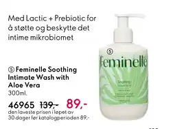 Oriflame Feminelle Soothing Intimate Wash with Aloe Vera tilbud