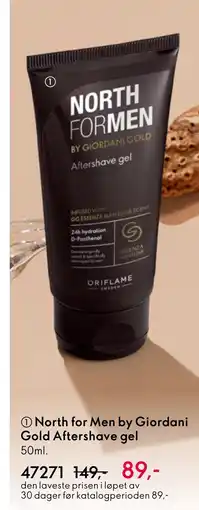 Oriflame North for Men by Giordani Gold Aftershave gel tilbud