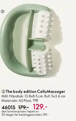 Oriflame The body edition CelluMassager tilbud