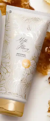 Oriflame Milk & Honey Gold Smoothing Sugar Scrub tilbud