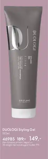 Oriflame DUOLOGI Styling Gel tilbud
