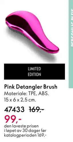 Oriflame Pink Detangler Brush tilbud