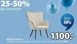 JYSK BIERSTED lenestol tilbud