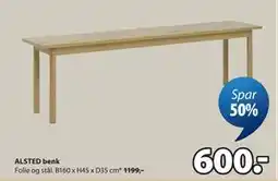 JYSK ALSTED benk tilbud