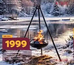 Megaflis Espegard bålpanne glo tilbud