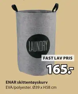 JYSK ENAR skittentøyskurv tilbud