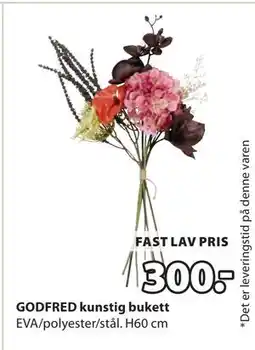JYSK GODFRED kunstig bukett tilbud