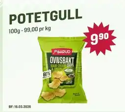 Holdbart POTETGULL tilbud