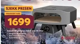 Megaflis Cozze 13” pizzaovn classic gass 30 mbar tilbud