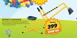 Extra Leker GRAVER TIL SANDKASSE tilbud