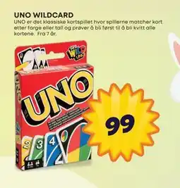 Extra Leker UNO WILDCARD tilbud