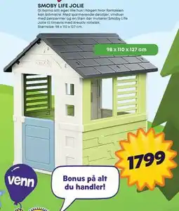 Extra Leker SMOBY LIFE JOLIE tilbud