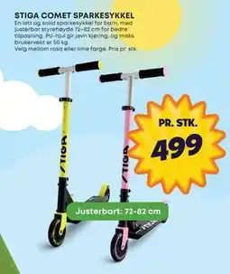 Extra Leker STIGA COMET SPARKESYKKEL tilbud