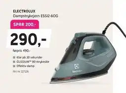 ELON ELECTROLUX. Dampstrykejern E5SI2-6OG tilbud
