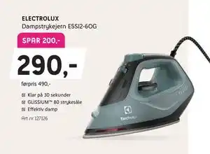 ELECTROLUX. Dampstrykejern E5SI2-6OG