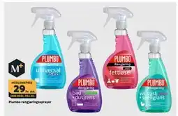 Megaflis Plumbo rengjøringssprayer, Medlemspris tilbud