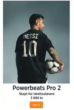 POWER Powerbeats Pro 2 tilbud