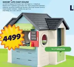 Extra Leker SMOBY LIFE CHEF HOUSE tilbud
