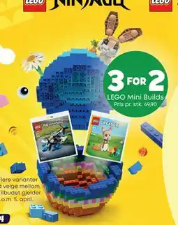 Extra Leker LEGO Mini Builds tilbud