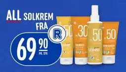 Rema 1000 ALL SOLKREM, App-pris tilbud