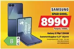 POWER Galaxy Z Flip7 256GB tilbud