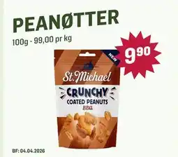 Holdbart PEANØTTER tilbud