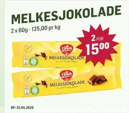 Holdbart Freia Melkesjokolade tilbud
