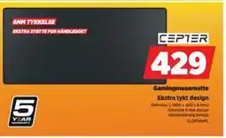 POWER Gamingmusematte tilbud