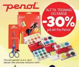 Extra Leker 30% på alt fra Penol tilbud