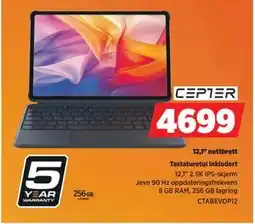 POWER 12,1 nettbrett tilbud