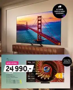 ELON TCL TV 85 85C8K tilbud