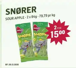 Holdbart SNØRER tilbud