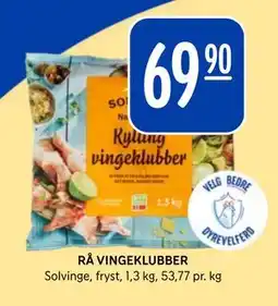 Rema 1000 RÅ VINGEKLUBBER tilbud