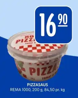 Rema 1000 PIZZASAUS tilbud