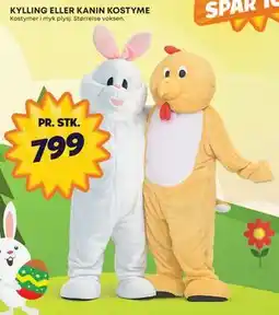 Extra Leker KYLLING ELLER KANIN KOSTYME tilbud