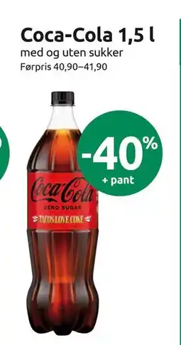 Joker Coca-Cola 1,5 l tilbud