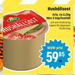 Eurocash Hushållsost tilbud