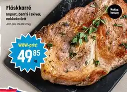 Eurocash Fläskkarré tilbud