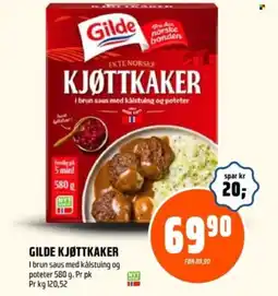Coop Obs Gilde kjøttkaker tilbud