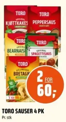 Coop Obs Toro sauser tilbud