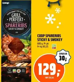 Coop Obs Coop spareribs sticky & smokey tilbud