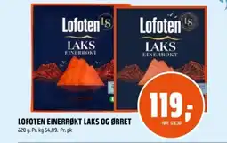 Coop Obs Lofoten einerrøkt laks og ørret tilbud