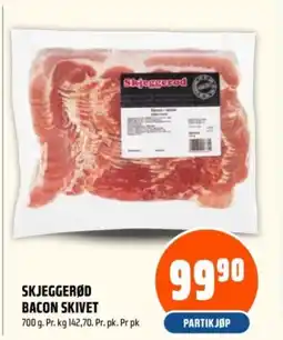 Coop Obs Skjeggerød bacon skivet tilbud
