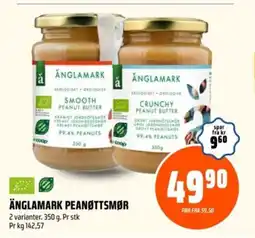 Coop Obs Änglamark peanøttsmør tilbud