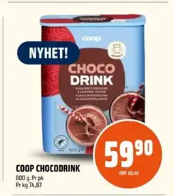 Coop Obs Coop chocodrink tilbud