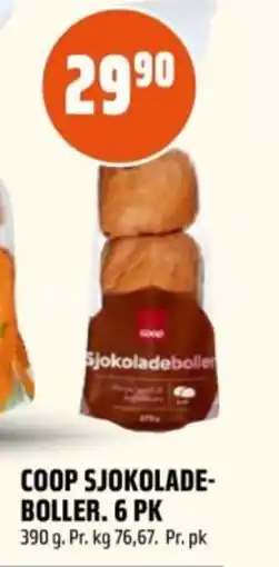 Coop Obs Coop sjokolade- boller. 6 pk tilbud